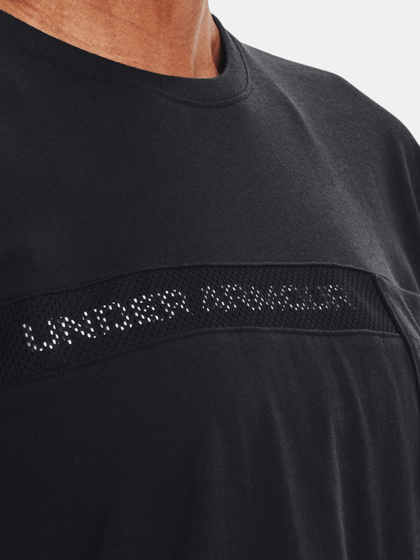 Under Armour Dámske tričko Under Armour Live Pocket Mesh Graphic SS