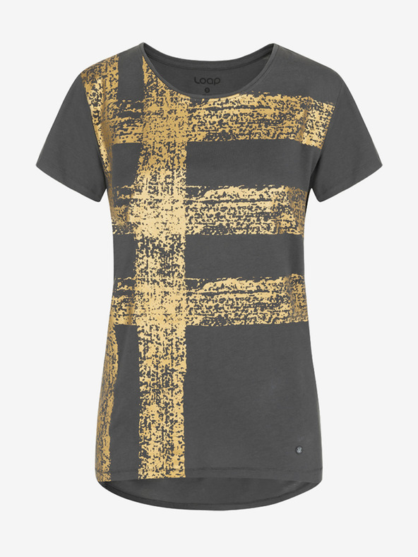 Loap Šedé dámske tričko LOAP Asaja