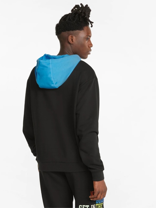 Puma Čierna pánska mikina Puma Playbook