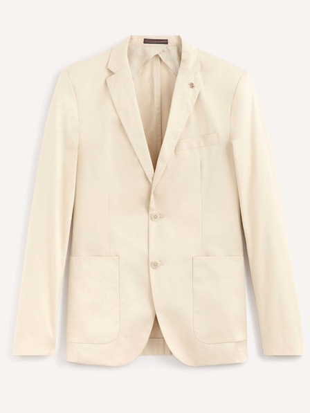 Celio Krémová pánska bunda Celio Rupoe