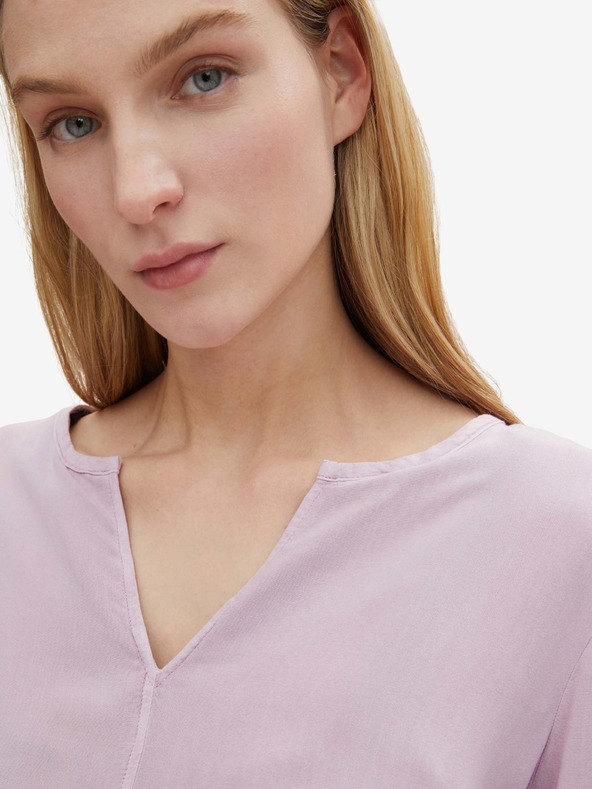 Tom Tailor Svetlofialová dámska blúzka Tom Tailor