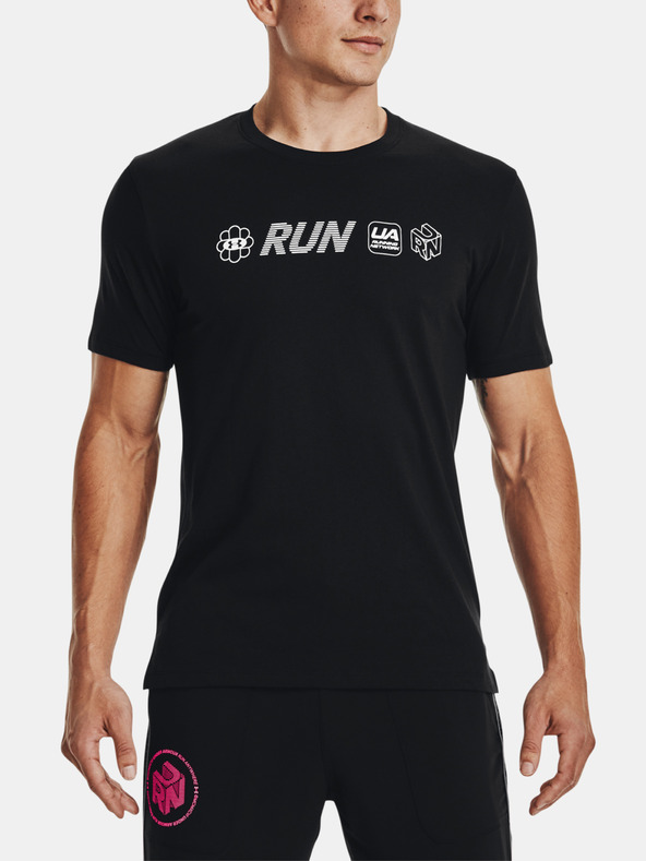 Under Armour Pánske tričko Under Armour UA RUN ANYWHERE SS