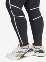 Reebok Dámske športové legíny Reebok Lux White and Black