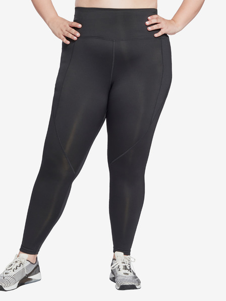 Reebok Tmavosivé dámske športové legíny Reebok