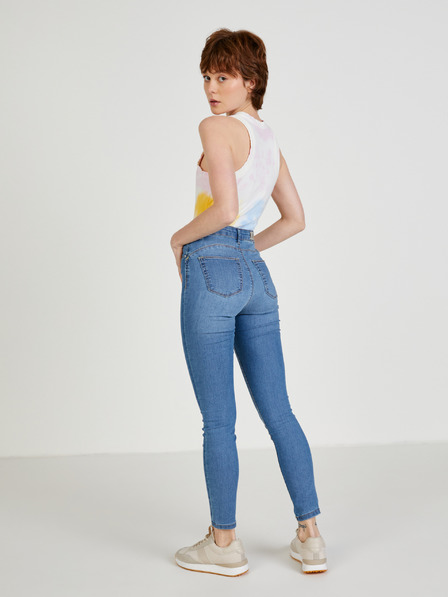 Vans Modro-ružové dámske vzorované body VANS Body Suit