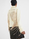 Desigual Desigual Santa Monica Cream Dámska džínsová bunda