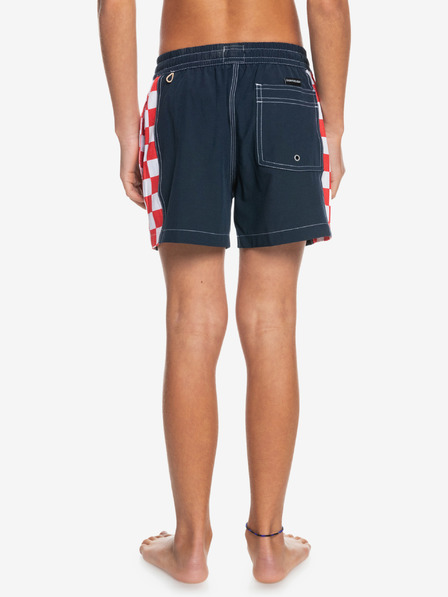 Quiksilver Tmavomodré chlapčenské plavky Quiksilver Arch