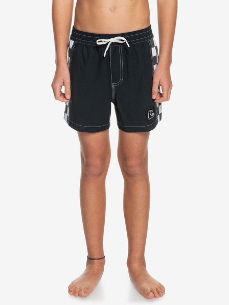 Quiksilver Čierne chlapčenské plavky Quiksilver Arch