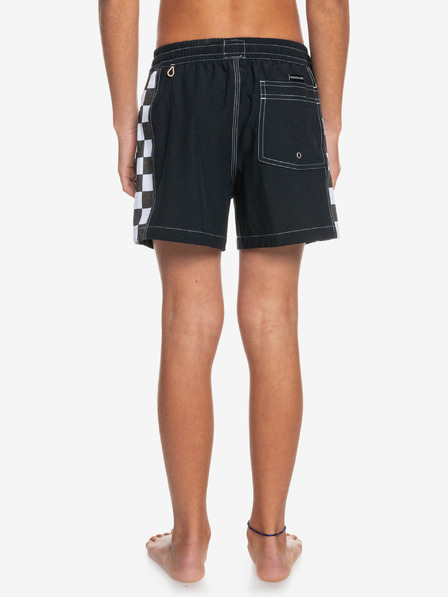 Quiksilver Čierne chlapčenské plavky Quiksilver Arch