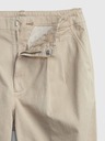 GAP Detské skladané khaki nohavice GAP
