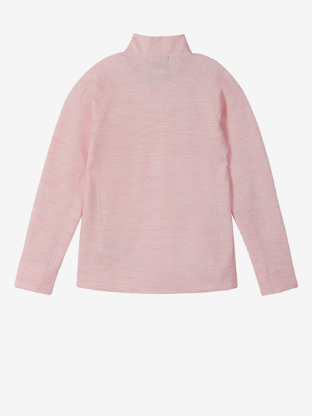 Reima Svetloružová dievčenská mikina na zips Reima Misty