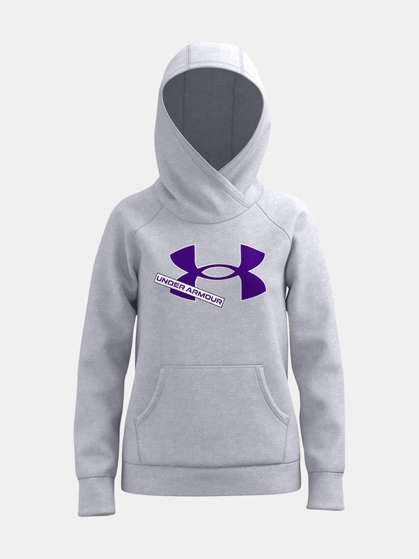 Under Armour Dievčenská mikina Under Armour Rival Fleece Logo Hoodie