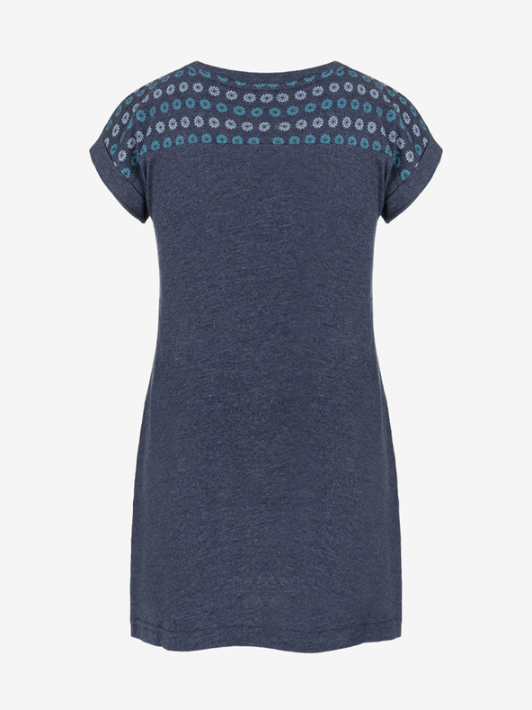 Loap LOAP Besu tmavomodré dievčenské pruhované šaty