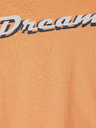 name it Oranžové dievčenské tričko s potlačou názov Vix