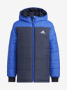 adidas Performance Modrá chlapčenská prešívaná bunda adidas Performance