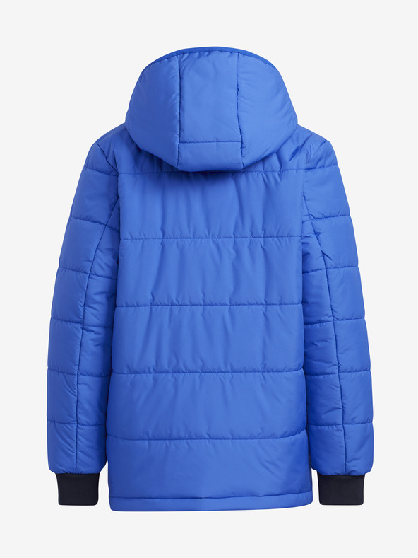 adidas Performance Modrá chlapčenská prešívaná bunda adidas Performance