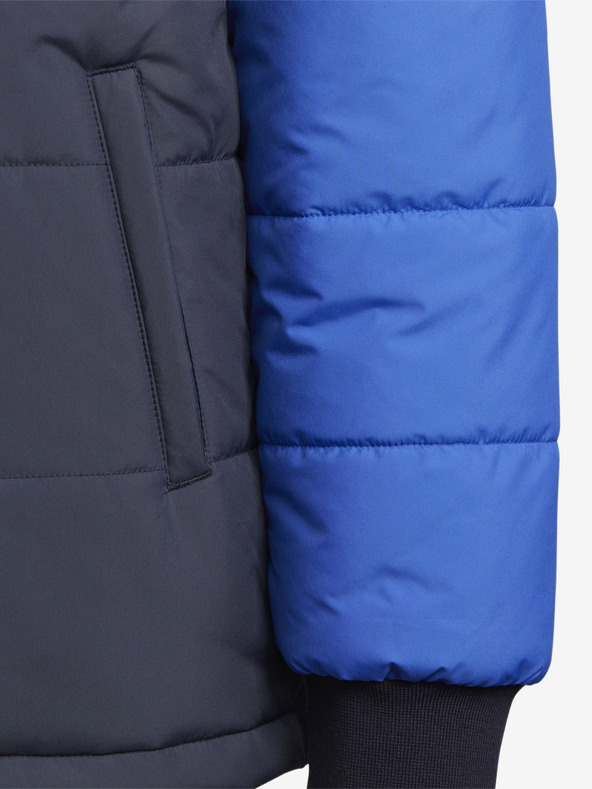 adidas Performance Modrá chlapčenská prešívaná bunda adidas Performance