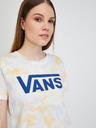 Vans Žlto-krémové dámske vzorované tričko VANS