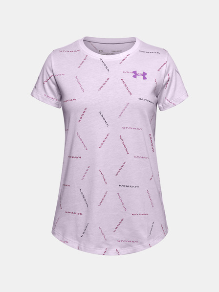 Under Armour Dievčenské tričko Under Armour Twitch Multi Print SS