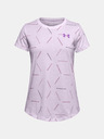 Under Armour Dievčenské tričko Under Armour Twitch Multi Print SS