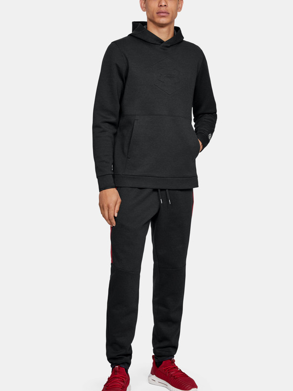 Under Armour Pánska mikina Under Armour Athlete Recovery Fleece Graphic Hoodie-B