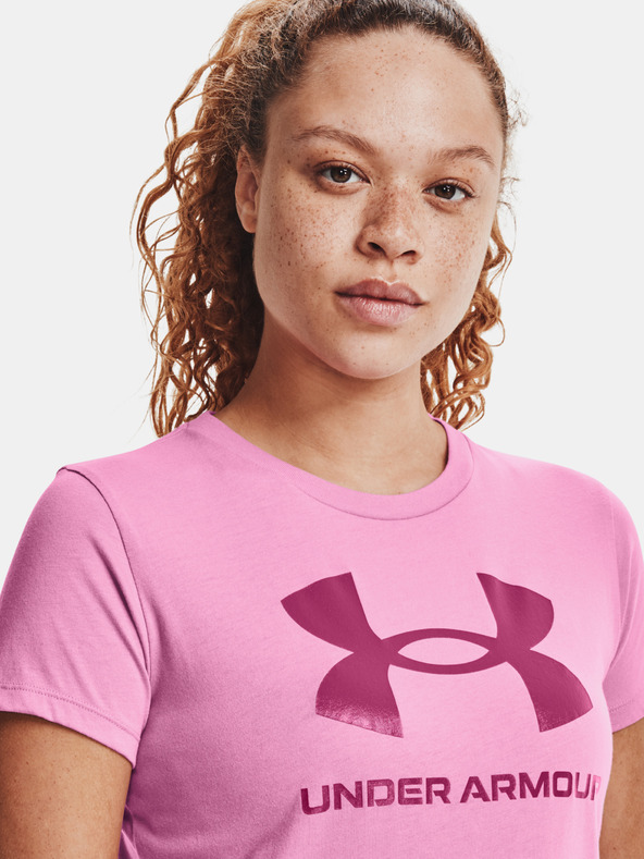 Under Armour Dámske tričko Under Armour Live Sportstyle Graphic SSC