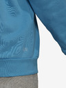 adidas Originals Modrá pánska mikina s kapucňou adidas Originals