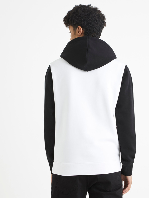 Celio Čiernobiela pánska mikina Celio Batman