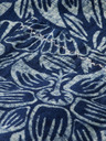 Scotch & Soda Tmavomodré dámske tričko Scotch & Soda s kvetmi