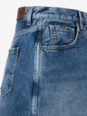 Pepe Jeans Modrá dámska džínsová sukňa Pepe Jeans Rachel