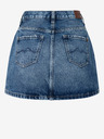 Pepe Jeans Modrá dámska džínsová sukňa Pepe Jeans Rachel