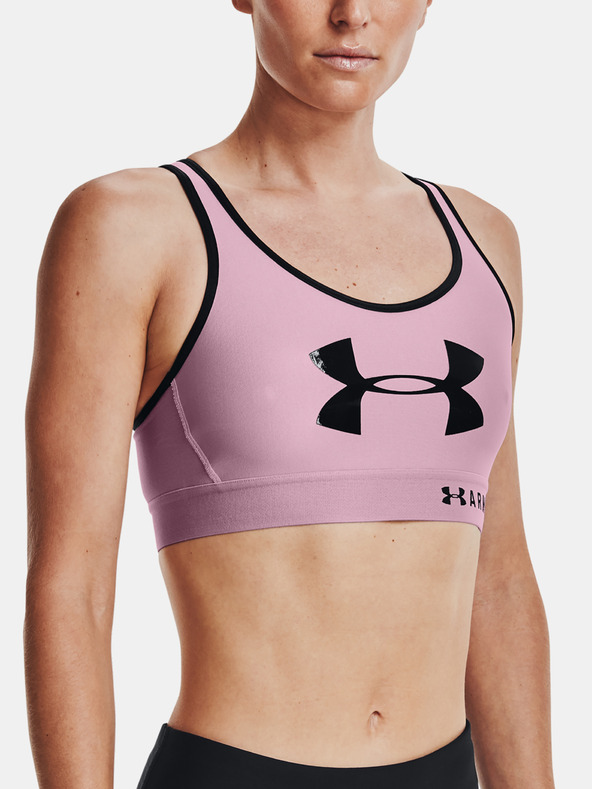 Under Armour Dámska podprsenka Under Armour  Armour Mid Keyhole Graphic