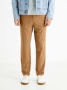 Celio Hnedé pánske nohavice Celio 24H Bocal