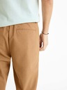 Celio Hnedé pánske nohavice Celio 24H Bocal