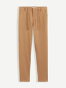 Celio Hnedé pánske nohavice Celio 24H Bocal