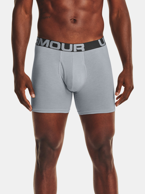 Under Armour Pánske boxerky Under Armour Charged Cotton 6in (3ks)