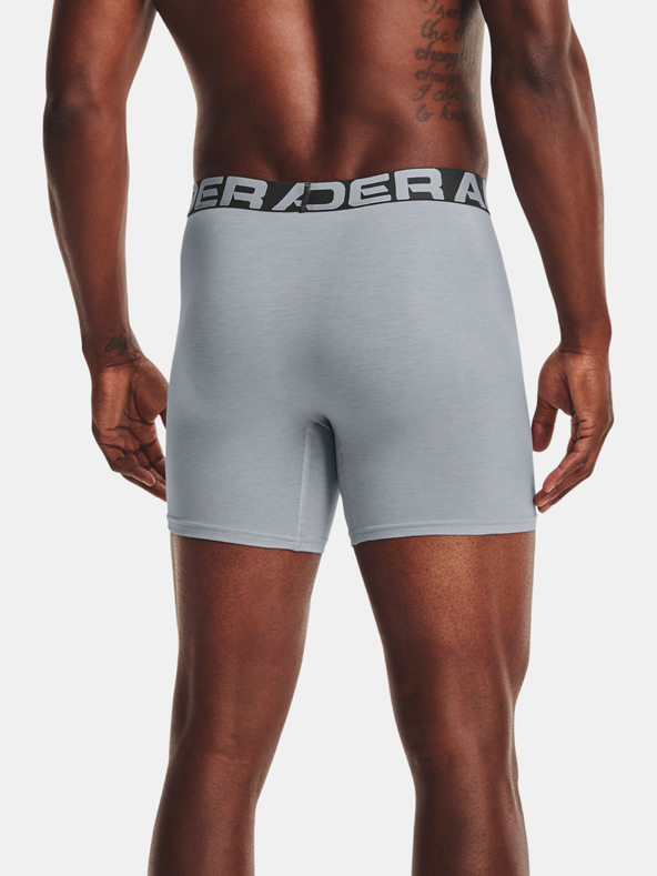 Under Armour Pánske boxerky Under Armour Charged Cotton 6in (3ks)