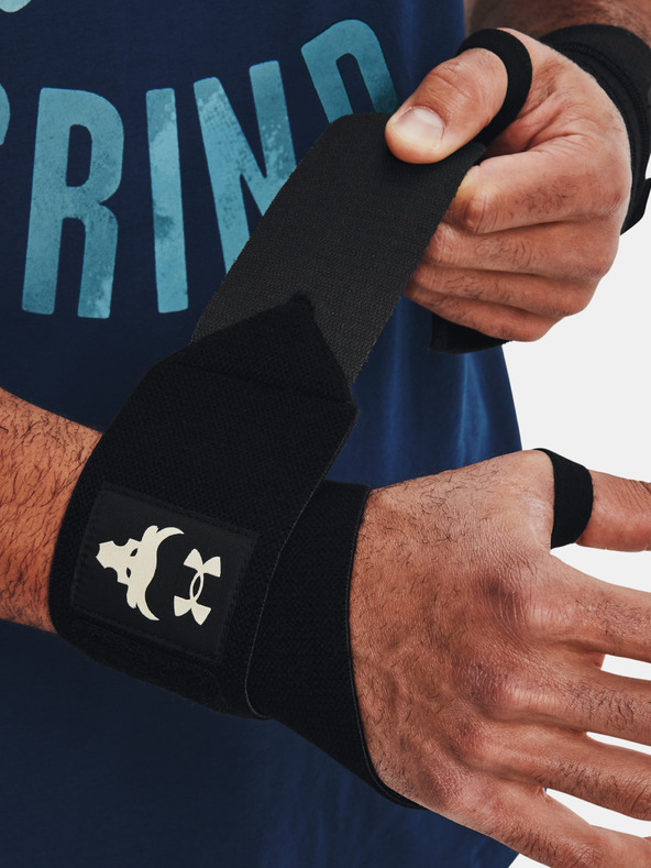 Under Armour Unisex popruhy na zápěstí Under Armour UA Project Rock Wrist Wraps