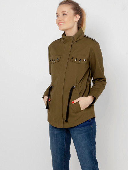 CAMAIEU Ľahká khaki bunda CAMAIEU