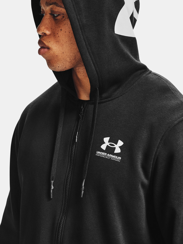 Under Armour Pánska mikina Under Armour Rival Fleece AMP FZ HD