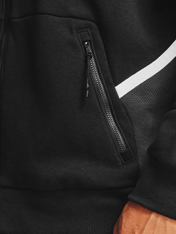 Under Armour Pánska mikina Under Armour Rival Fleece AMP FZ HD