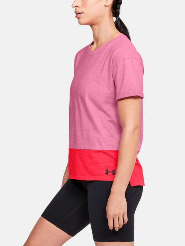 Under Armour Dámske tričko Under Armour Charged Cotton SS