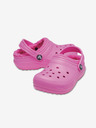 Crocs Ružové dievčenské papuče Crocs