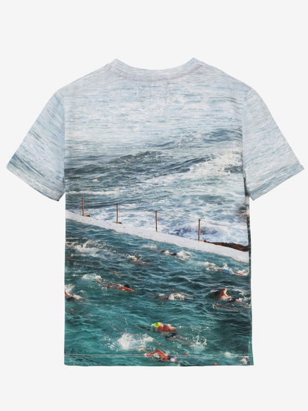 Desigual Modré chlapčenské tričko Desigual TS Julio