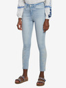 Desigual Modré džínsy Desigual Denim Crown