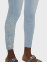 Desigual Modré džínsy Desigual Denim Crown