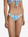 Desigual Biely spodný diel plaviek Desigual Biki Niza B