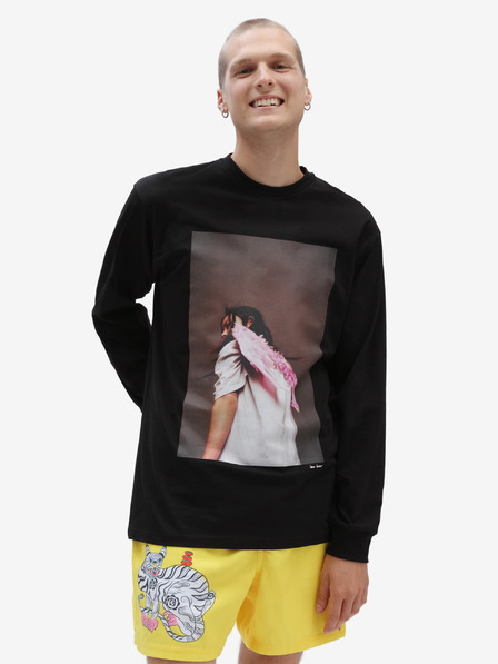 Vans Čierne pánske tričko VANS Pride
