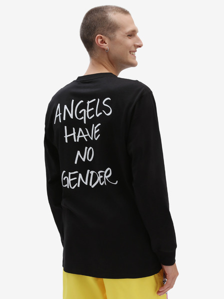Vans Čierne pánske tričko VANS Pride