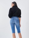 Salsa Jeans Modré dámske džínsy Salsa Jeans Secret Shorts